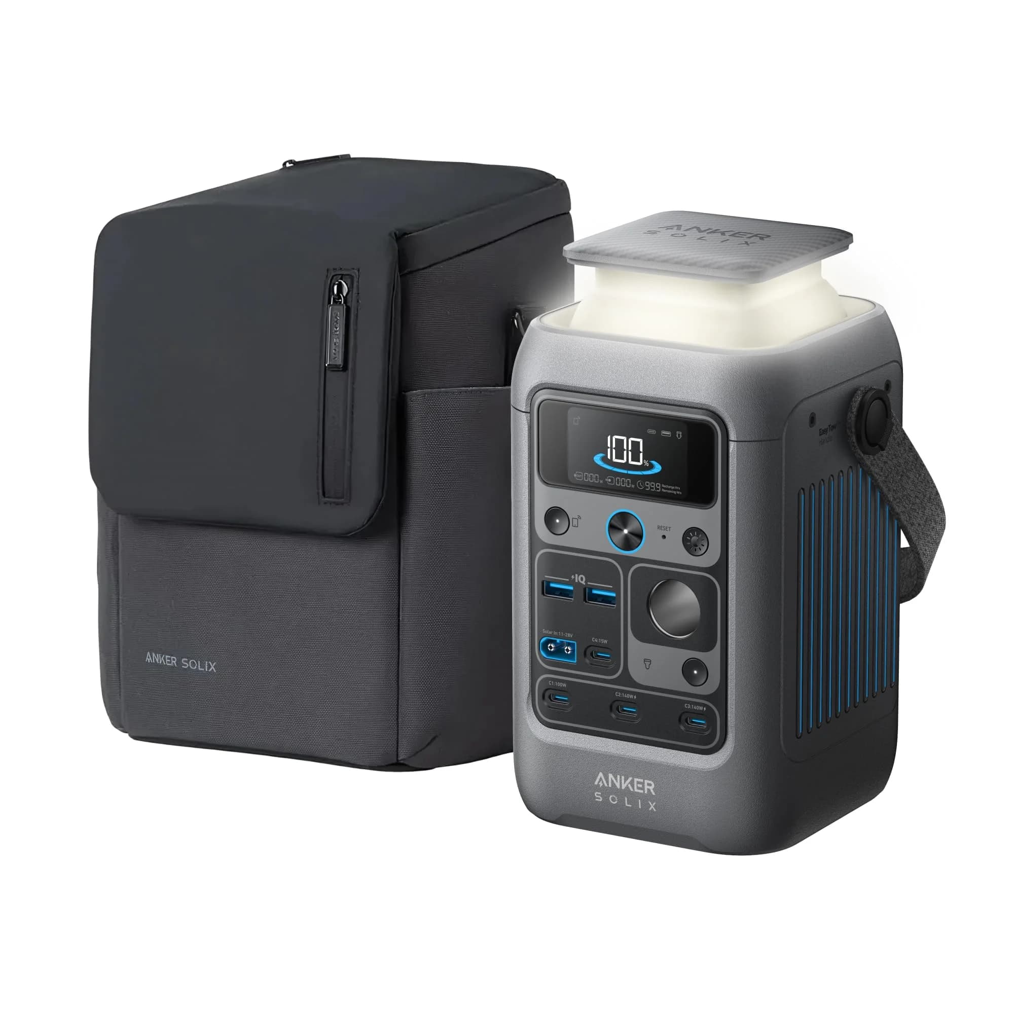 Anker SOLIX C300 DC station électrique portable DC uniquement 288 Wh 4 ports USB-C