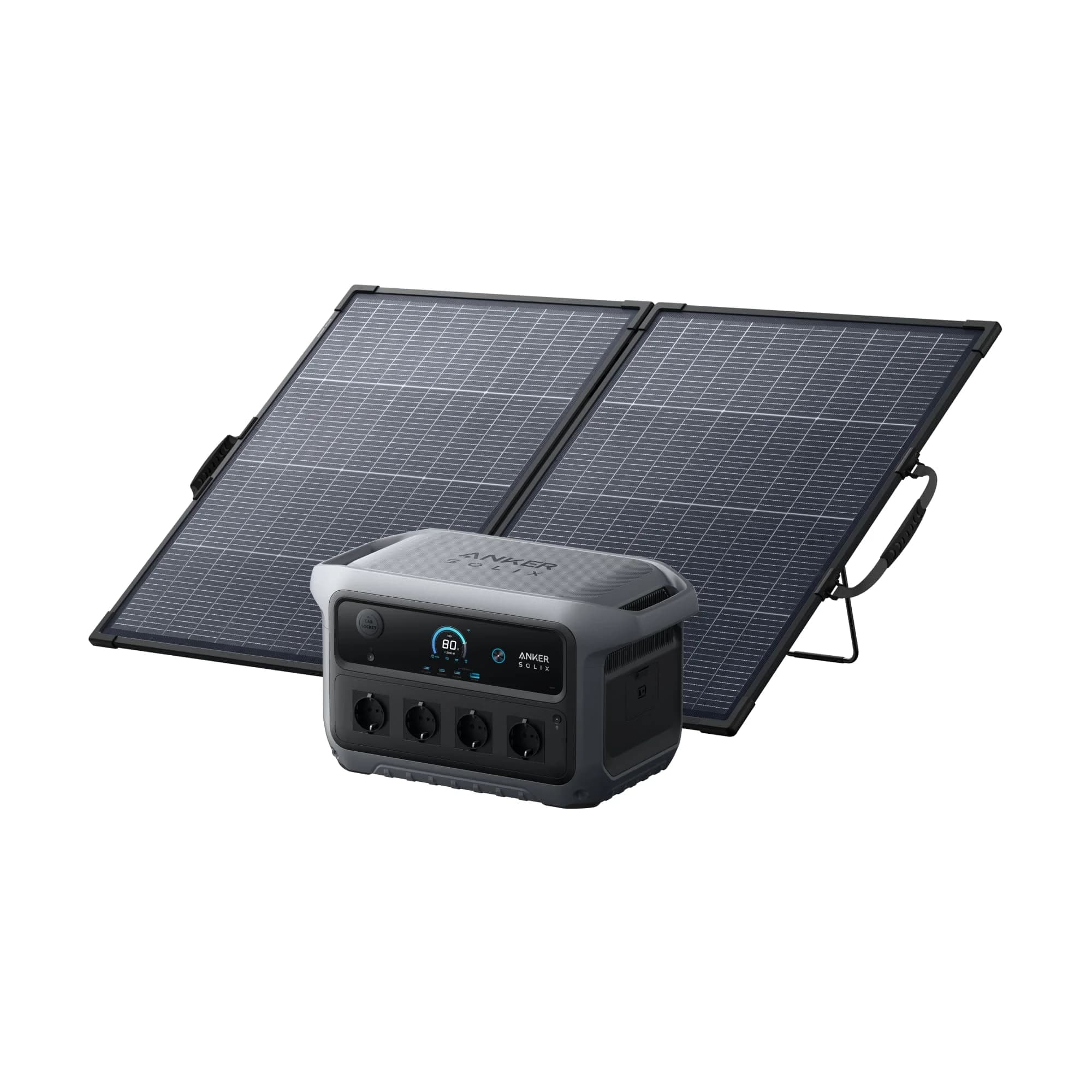 Anker SOLIX C2000 Gen 2 station électrique portable 2048 Wh 2400W avec panneau solaire 200W