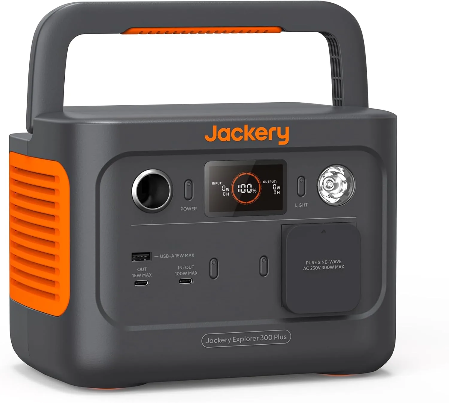 Jackery Explorer 300 Plus 288Wh – générateur solaire portable 3,75 kg LiFePO4