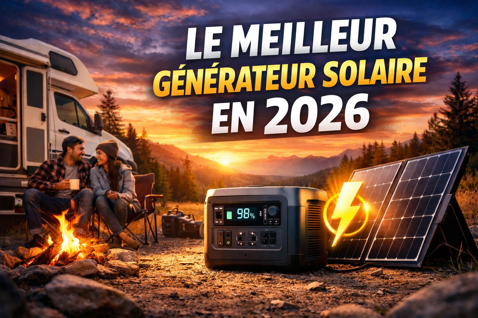 Meilleur générateur solaire portable en 2026