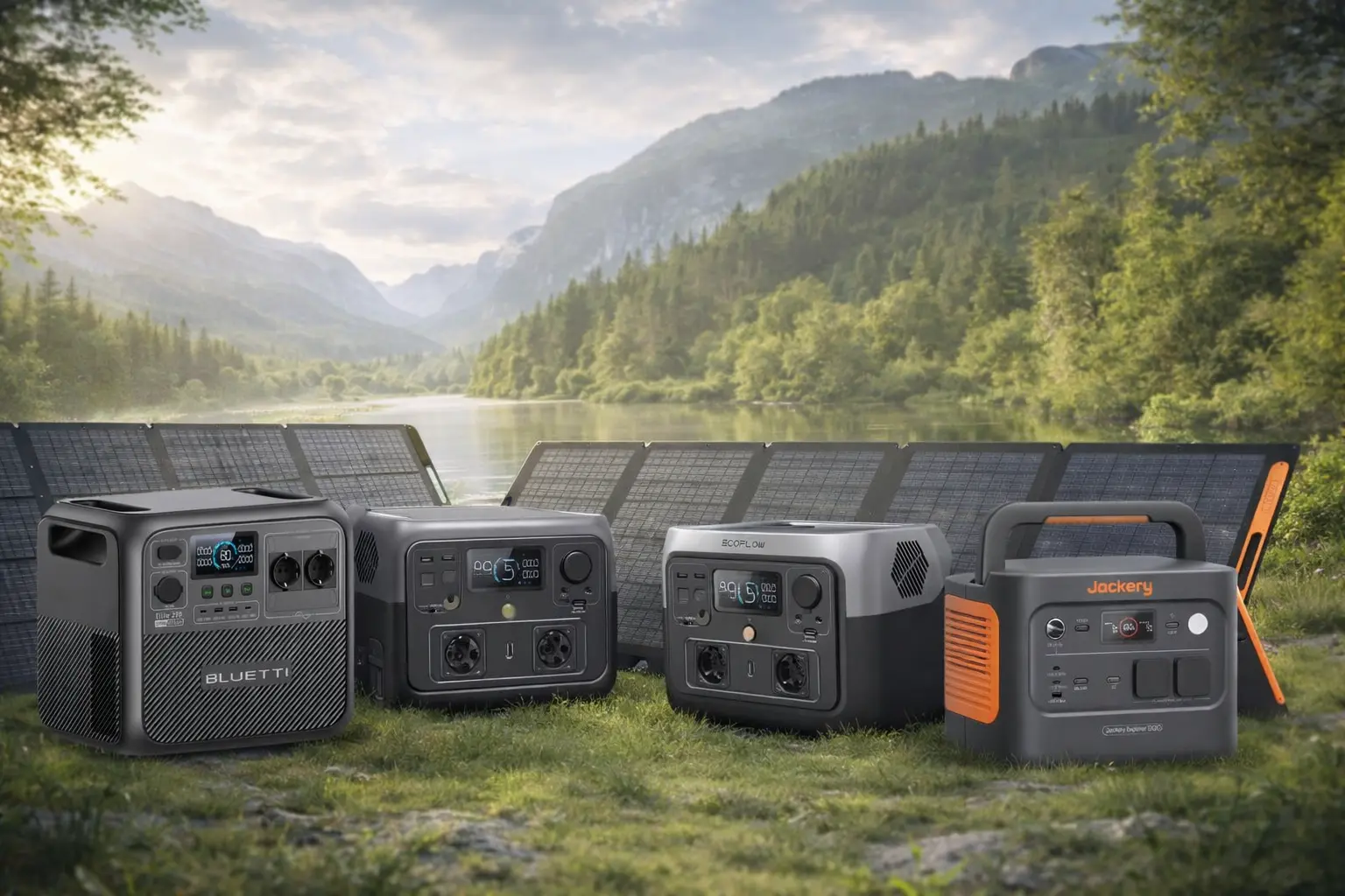 Comparatif générateurs solaires 2026 – EcoFlow, Jackery, Bluetti