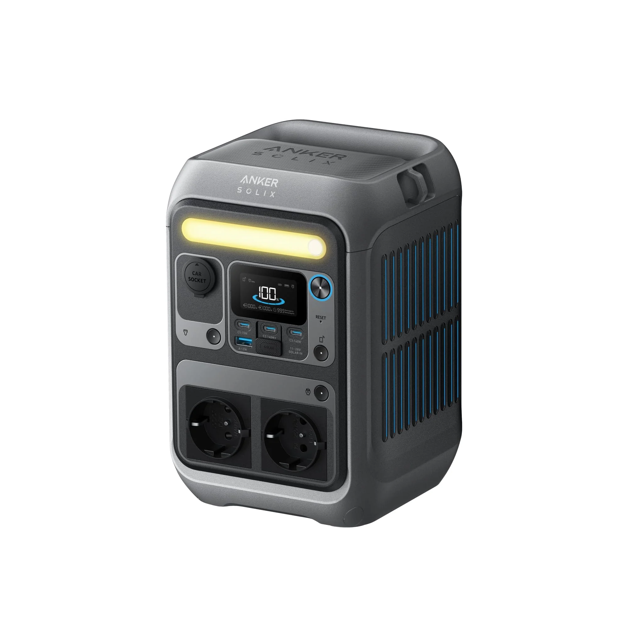 Anker SOLIX C300 station électrique portable 288 Wh 300W avec ports USB-C et prise secteur