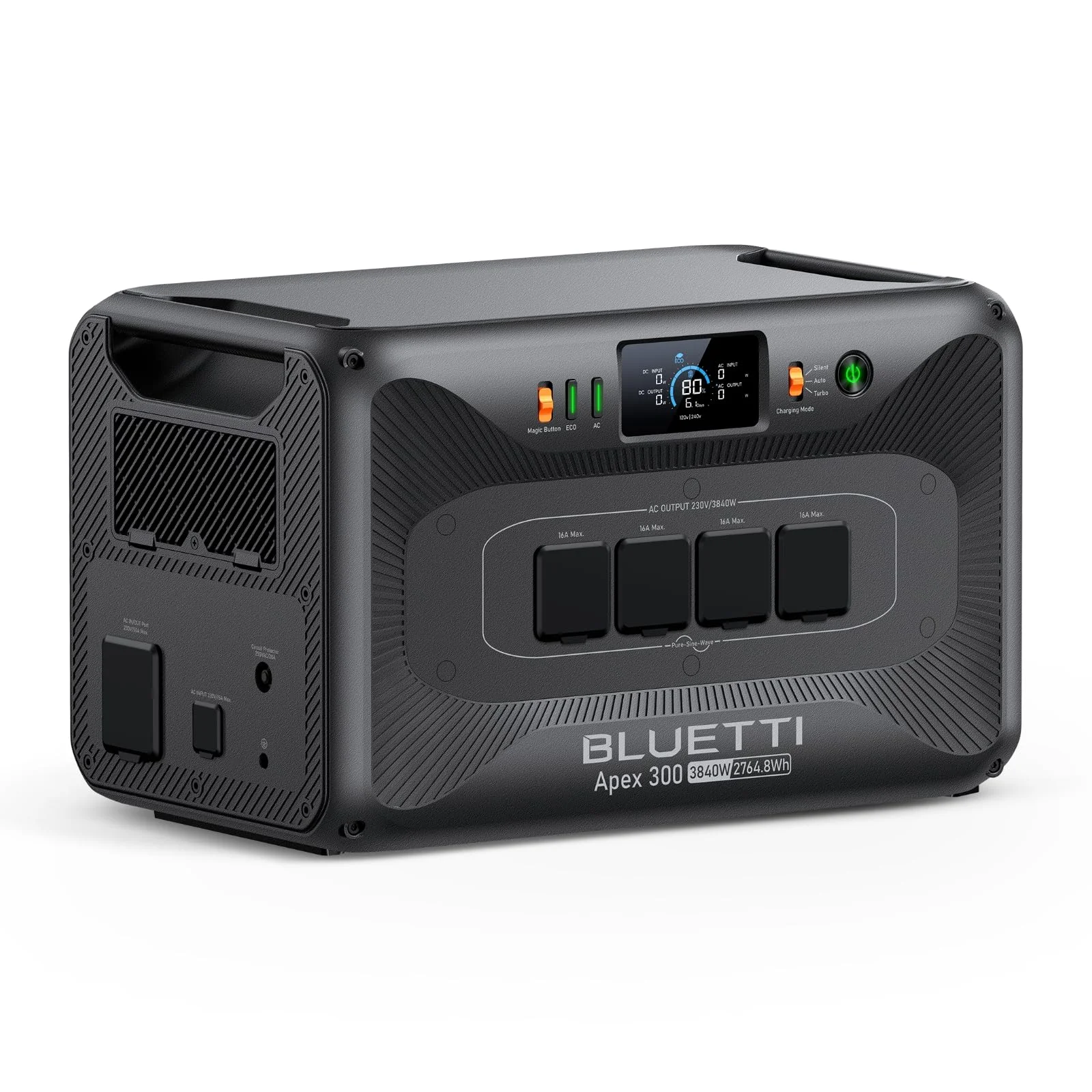 BLUETTI Apex 300 station électrique portable 2764 Wh 3840W pour maison et van