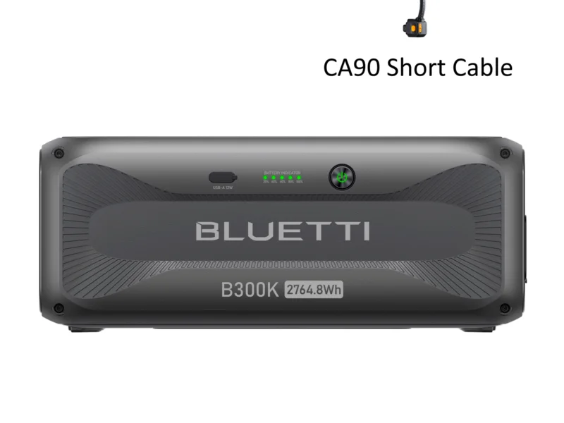 BLUETTI B300K batterie d'extension 2764Wh LFP pour Apex 300 AC300 AC200L