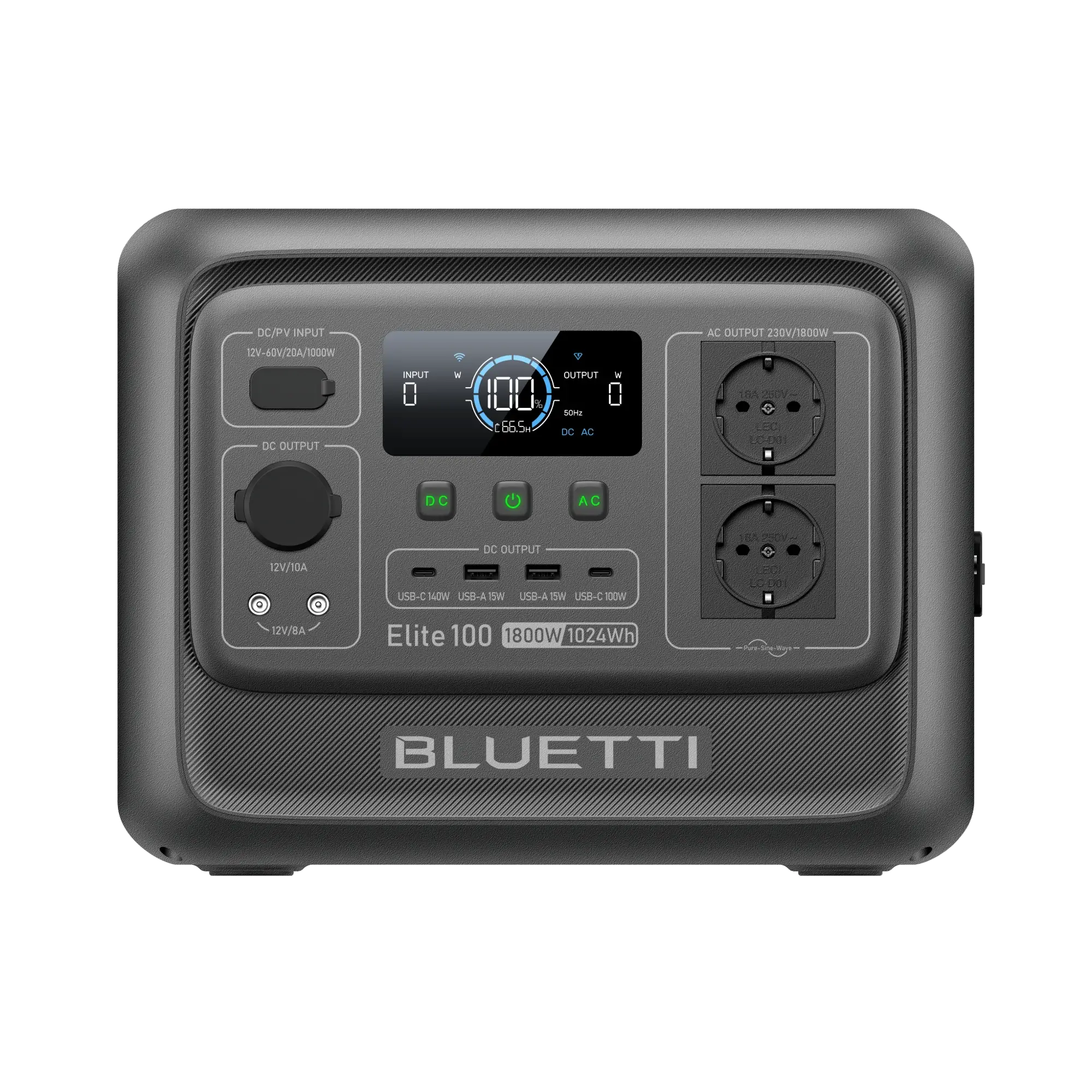 BLUETTI Elite 100 V2 1024 Wh – station électrique portable LiFePO4 1800W