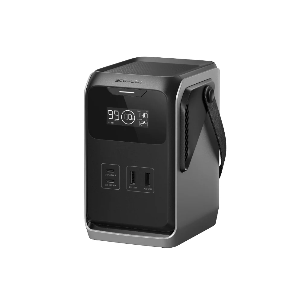 EcoFlow TRAIL 200 DC 192 Wh, station DC de 1,83 kg avec deux ports USB-C 140 W et 100 W